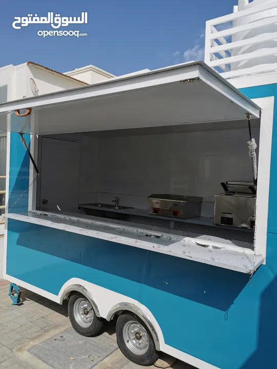 عربة متحركة لبيع الأطعمة STREET FOOD TRAIL