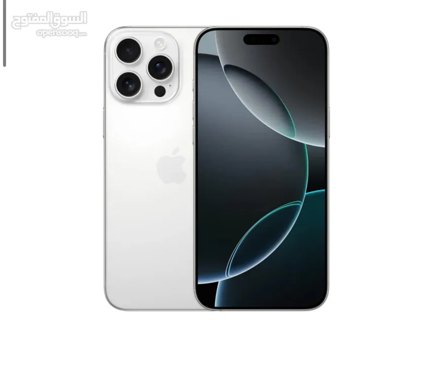 APPLE IPHONE 16 PRO MAX 256 GB ابل ايفون 16 برو ماكس 256 جيجا  كفاله ابل سنه  وسنتين اكشن اكسبرس
