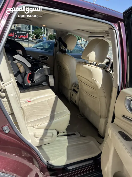 انفينيتي Qx60 سيارة الرفاهية والراحة العائلية
