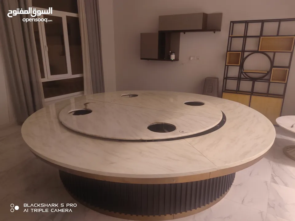 Large Marble Dinning table