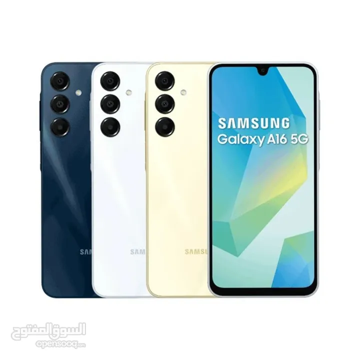 SAMSUNG A16 ( 128GB ) / RAM 6 NEW /// جهاز سامسونج ايه 16 رام 6 ذاكرة 128 الجديد