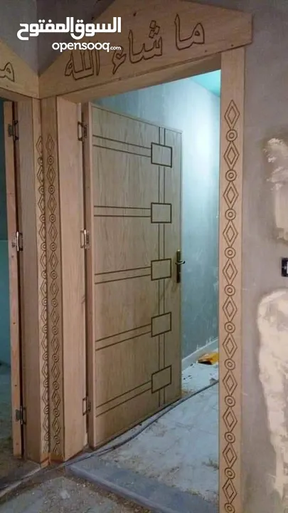 تفصيل كافة ابواب الخشب