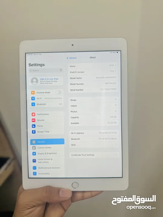 APPLE IPAD 6th GEN