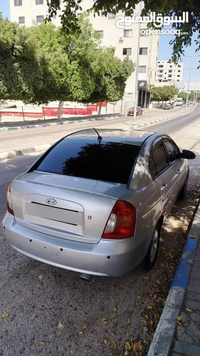 هونداي فيرنا 2006 مع كامل الإضافات  (شاشة لمس، كاميرا خلفية، شبابيك كهربا...)