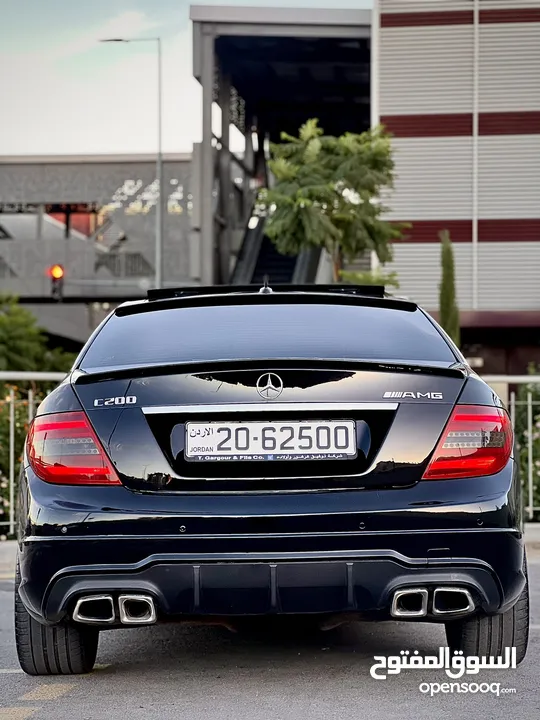 مرسيدس c 200 موديل 2008 محوله c63