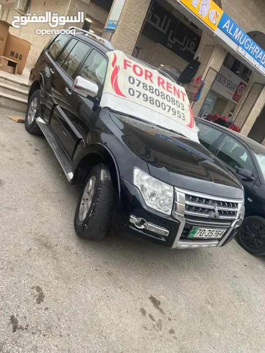 سيارة للايجار ميتسوبيشي باجيرو 2018 للايجار