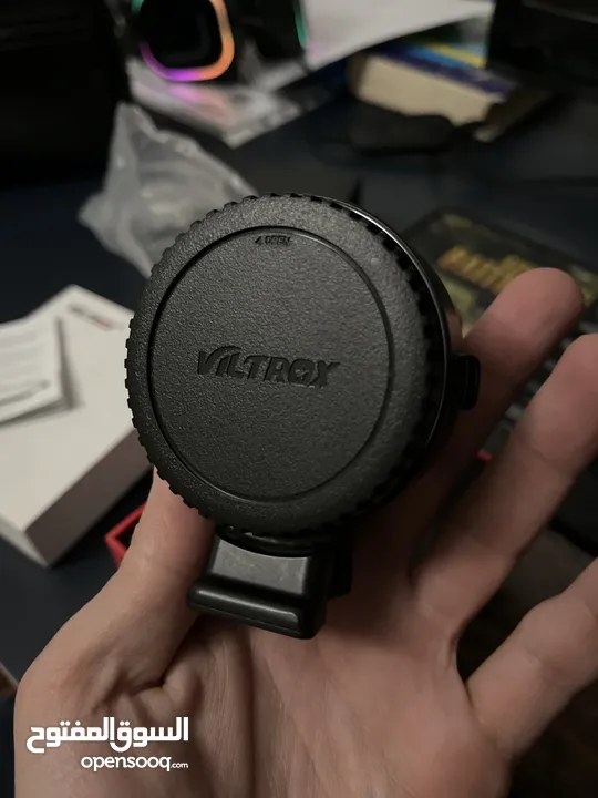 محول فيلتروكس الأصلي لعدسات EF بحالة الوكالة مستخدم مرة واحدة  Viltrox EF-S Mount