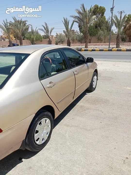 تيوتا كرولا موديل 2005للبيع
