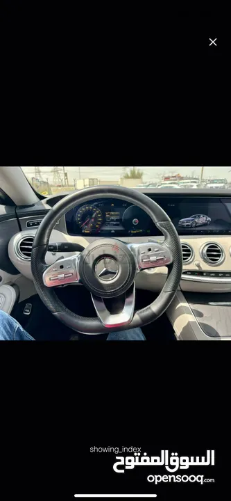Mercedes Benz S560AMG Kilometres 35Km Model 2019