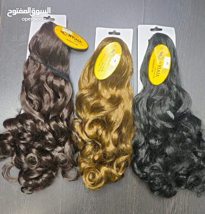 Heat Friendly Synthetic Hair Bundles, Lace Hair Extension, Braiding Hair Extension Fiber Clip Hair