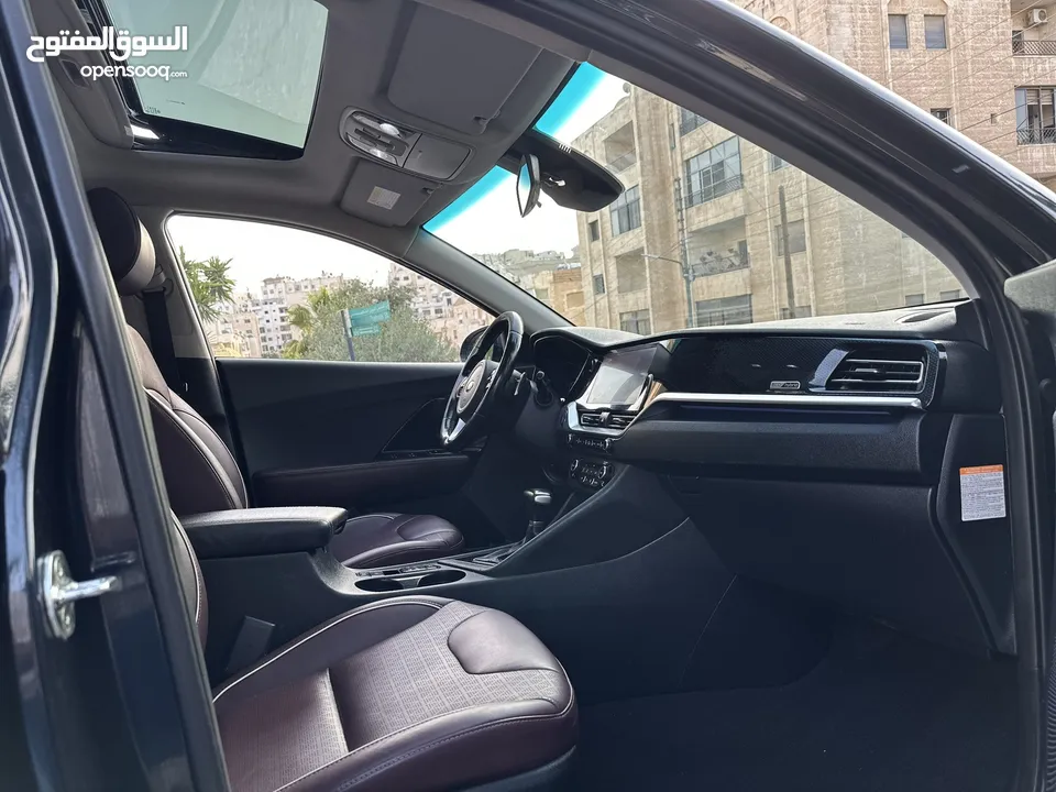 كيا نيرو هايبرد 2020 تورنج فل الفل كاش او اقساط غرفه مميزه لون خمري فتحه