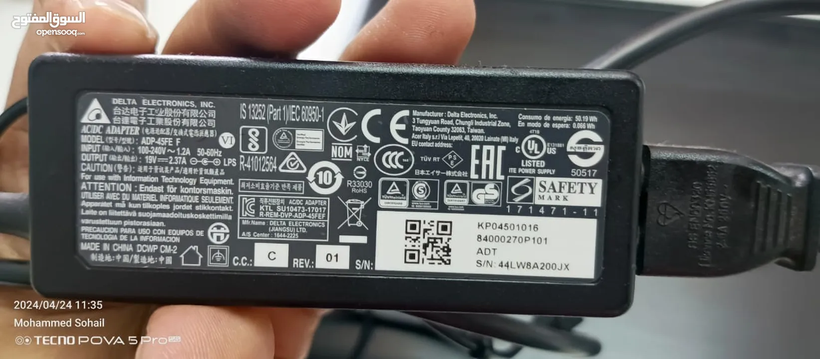 Acer Aspire 3 Black Core I3 7020u 4GB Ram And 1tb HDD @450 SAR