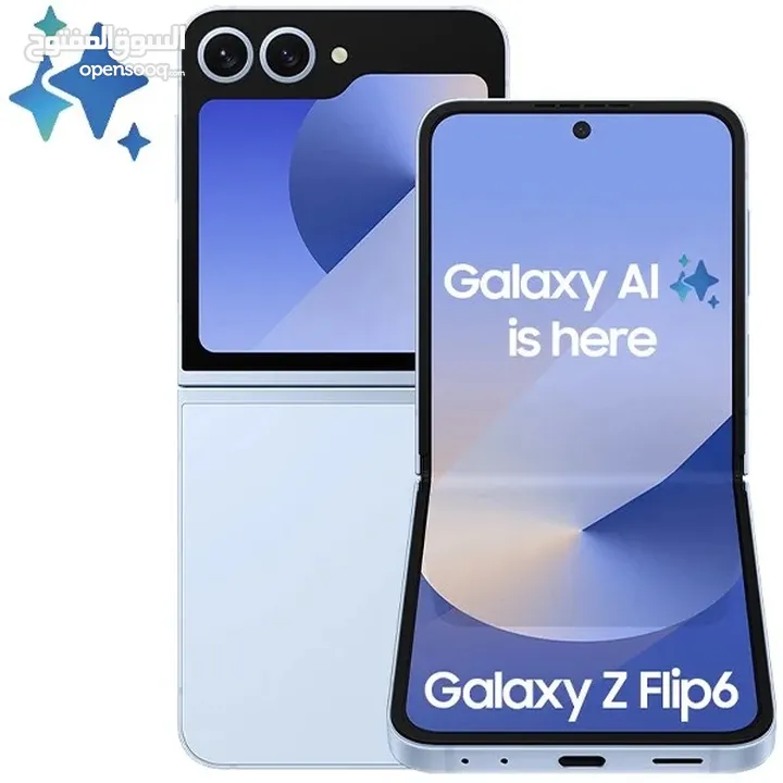 متوفر الان بمعرضنا Galaxy Z Flip6 512GB لدى سبيد سيل ستور