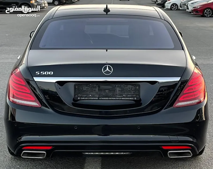 Mercedes-Benz S500 V8 4.7L Full Option Model 2014 Car very clean free Accident (agency status)