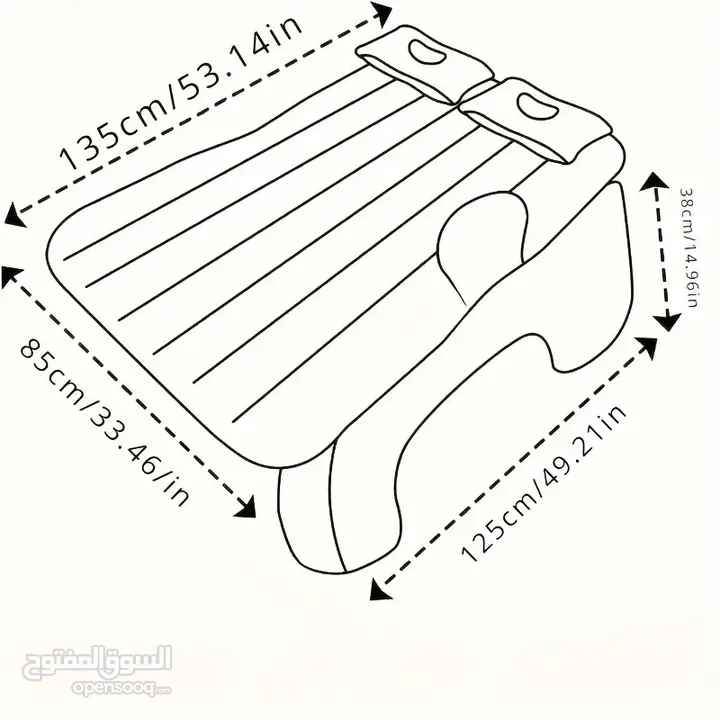 CAR HOME DUAL PURPOSE INFLATABLE BED