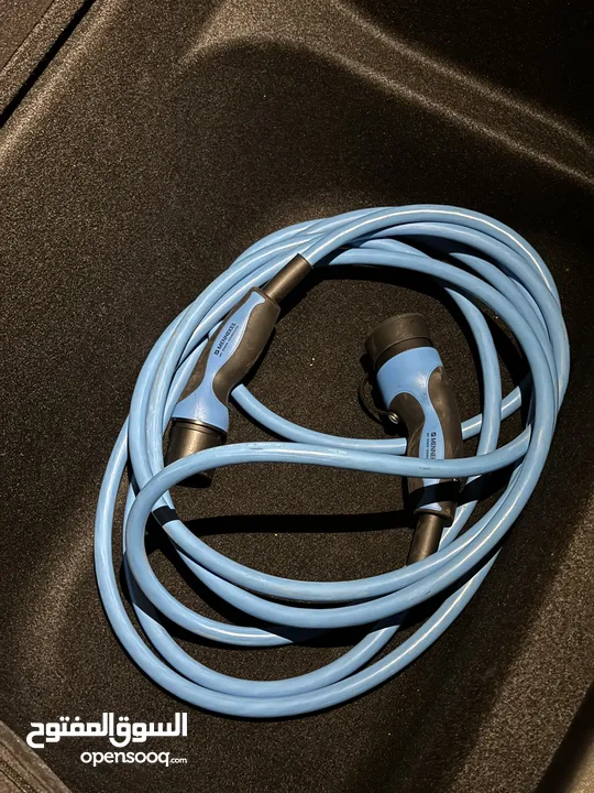 Tesla blue cable تسلا شحن