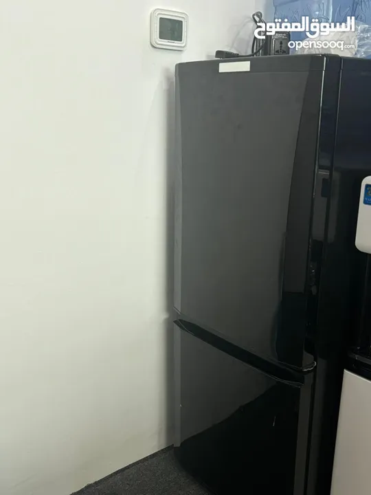 mitsubishi refrigerator - black