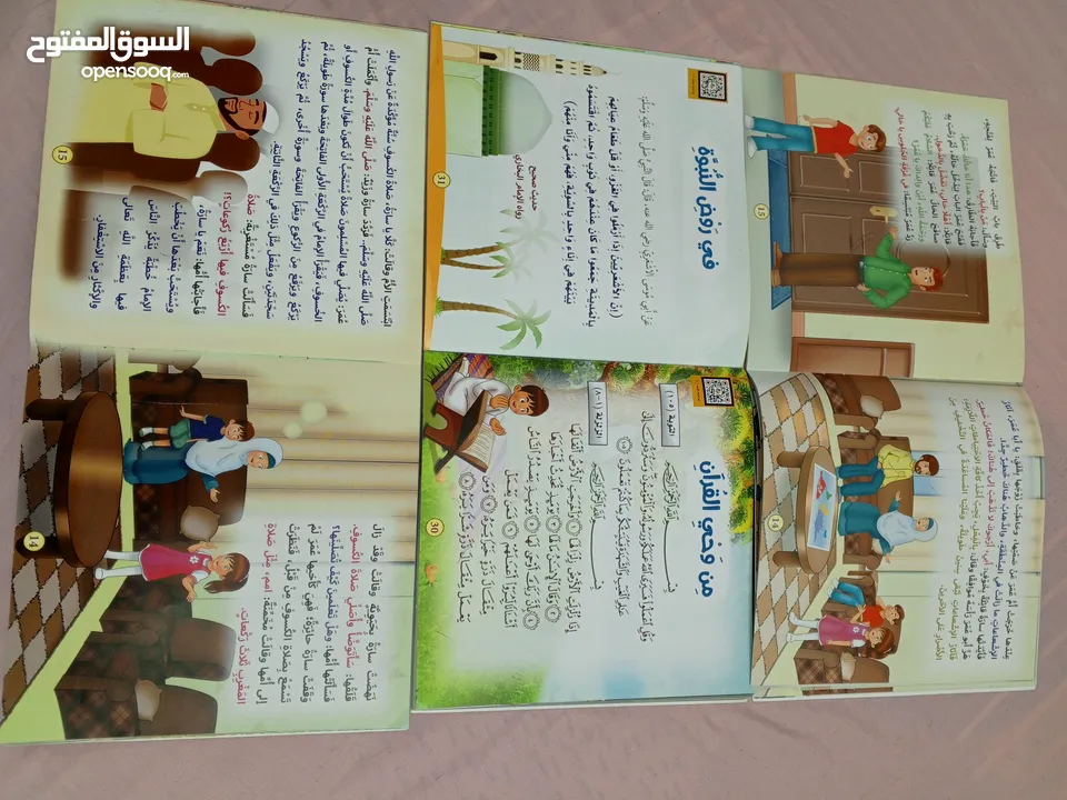 قصص أطفال لعمر 8 سنوات مستعملة للبيع بحالة جيدة جدا ومفيدة للأطفال وتعلم الأطفال الكتابة والقراءة .