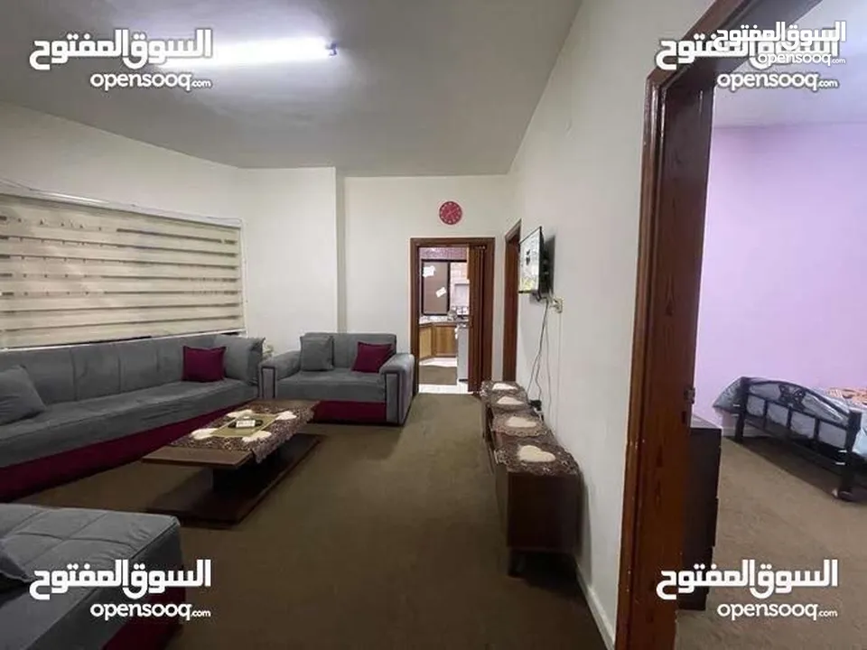 شقة مفروشة للايجار ضاحية الياسمين خلف مسجد صبحي الحاج حسن طابق ثاني مساحة 100م