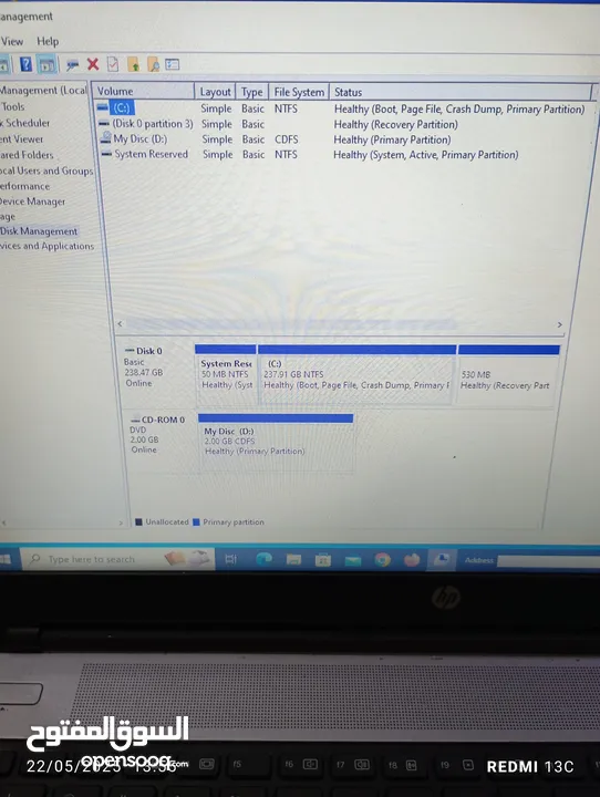 لابتوب hp cori i5