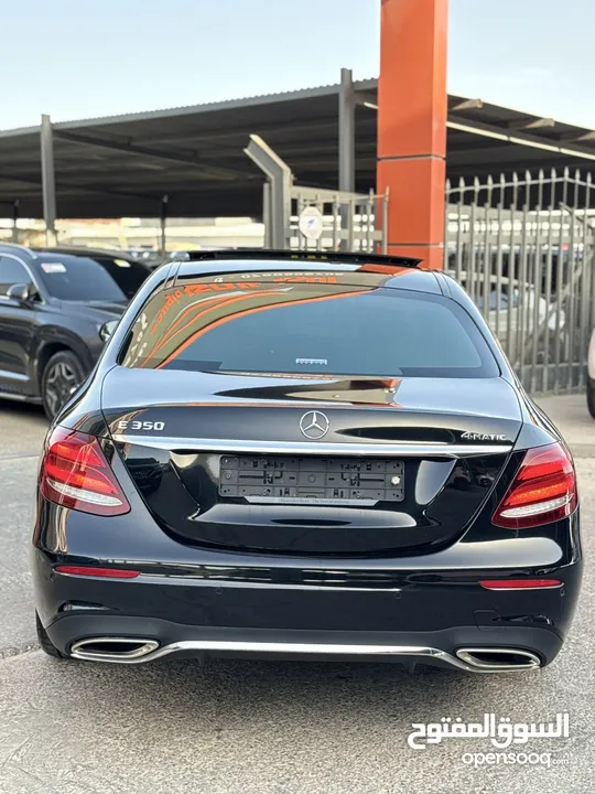 مرسيدس E350 2020 AMG فحص كامل ممشى قليل فل اضافات اعلى صنف لون اسود غرفة كاميل