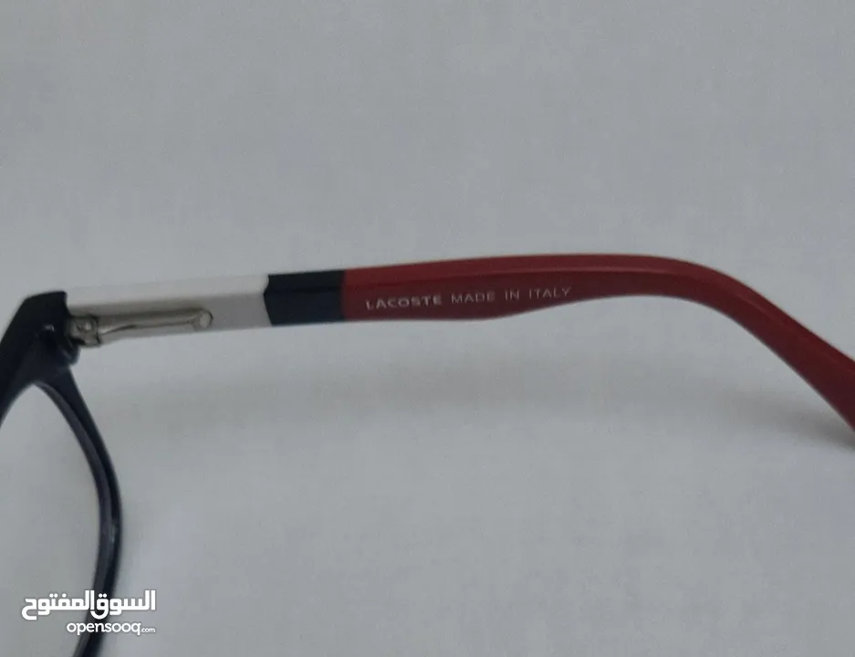 2 lacoste glasses frame إطار نظارة أطفال للبيع