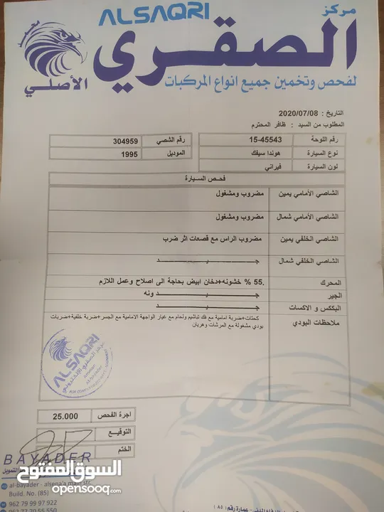 هوندا سيفك 95