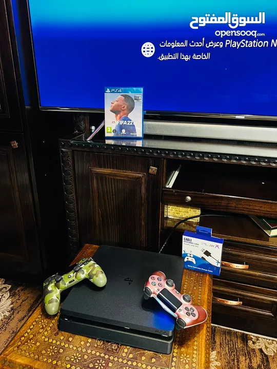 Playstation 4 Slim  بلاستيشن 4 سلم