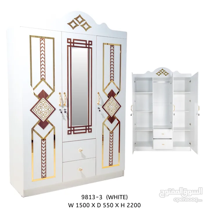 150x200 CHINA 3 DOOR CUPBOARD