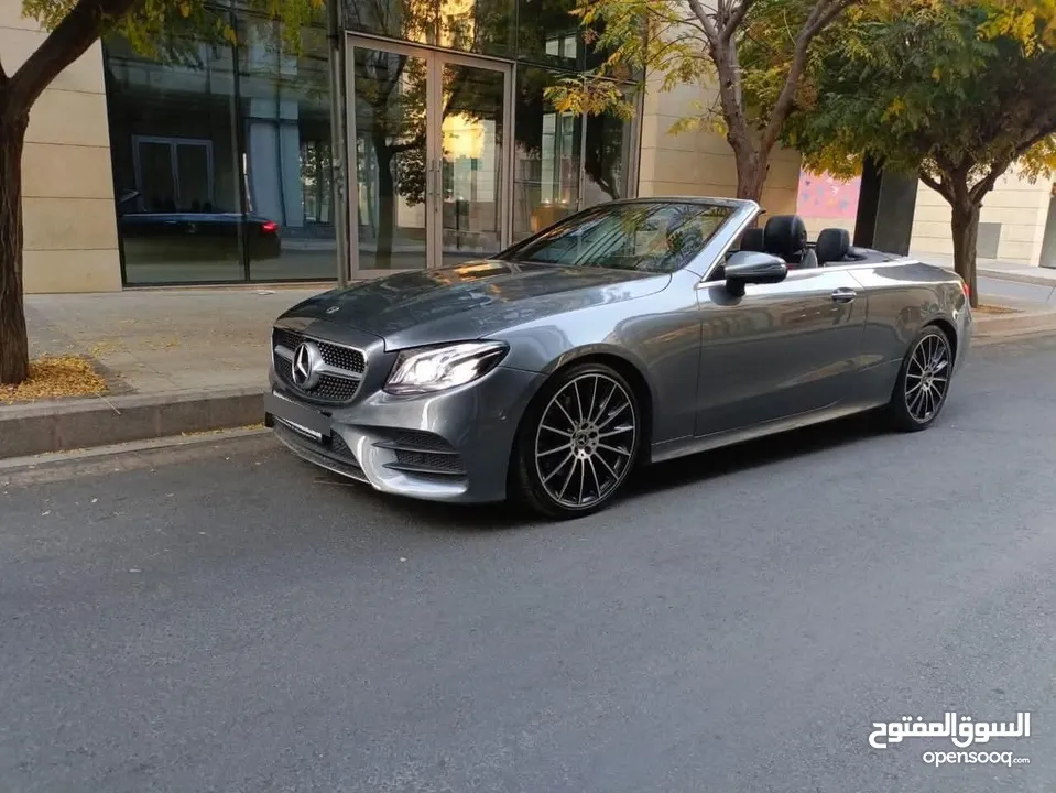 مرسيدس بنز إي كلاس E200 cabriolet وارد شركه غرغور  سنه الصنع  2018 إي كلاس الكيلومترات 100 الف  السل