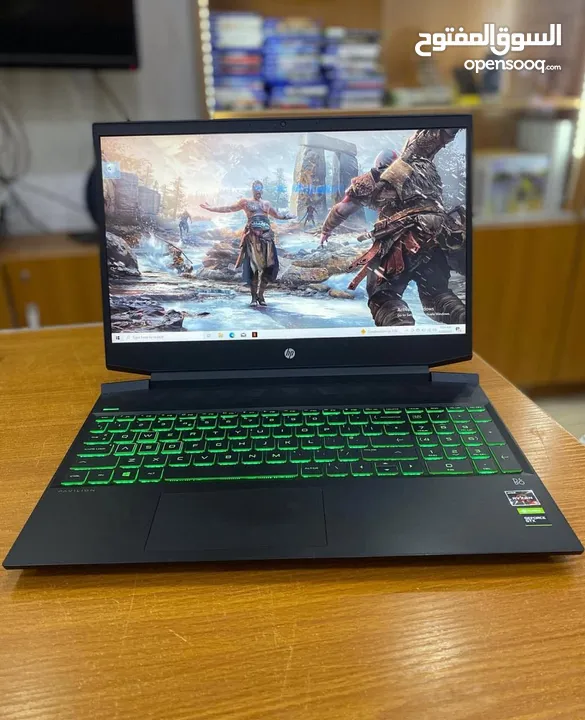 لابتوب(gaming(hp pavilion