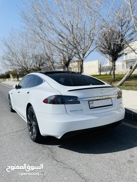 تيسلا موديل S 100D موديل 2018 بانوراما متحركة ، السيارة بحالة الوكالة Tesla Model S100D