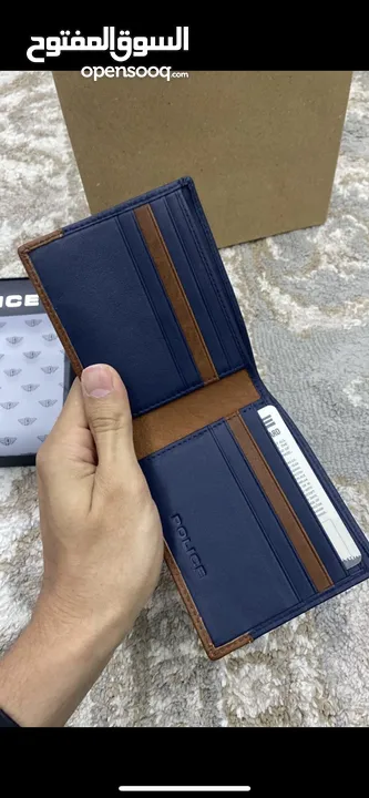 محفظة بوليس الايطالية الفاخرة - New police luxury wallet