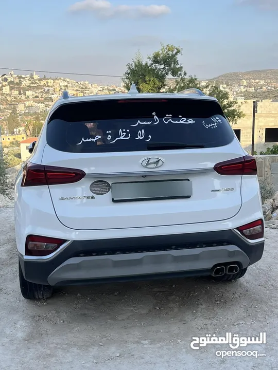 هونداي سنتافي 2019 ترخيص 2018 شركة يد اولى ديزل ماطور 2000 (4*4) فحص نخب النخب ولا غرام بويا 6+1