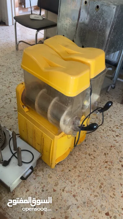 ماكنه سلش كبيره بحوضين