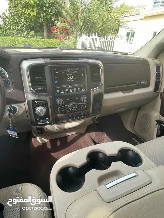 2017 Dodge Ram Laramie Package with leather interior