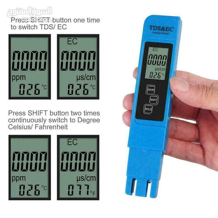 TDS EC Water Meter
