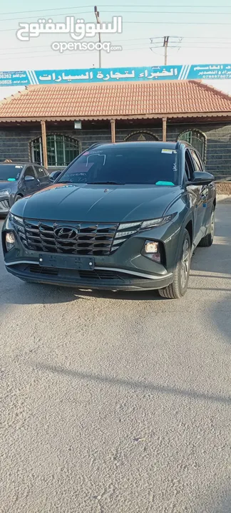 Hyundai Tucson hybrid 2021  هيونداي توسان هايبرد 2021  . وارد كوريا الجنوبية  . فحص 7 جيد -