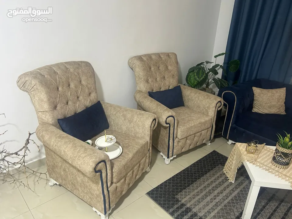 كنب 7 مقاعد غرفة الضيوف