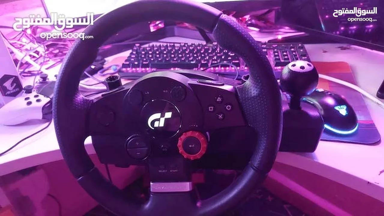 Playstation 3 super slim and steering gt drive force Logitech