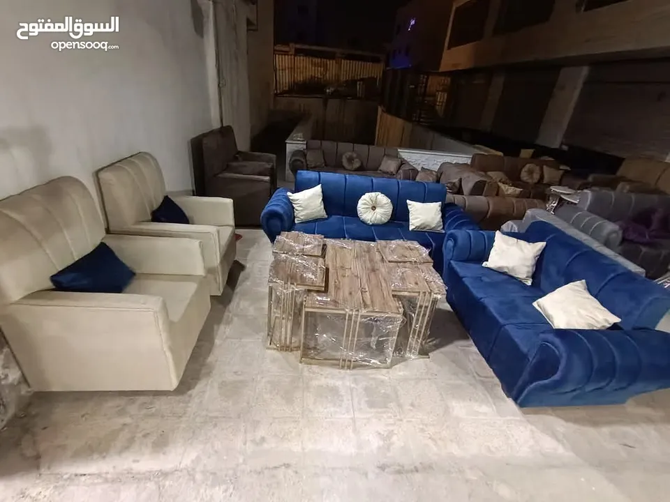 كنب موديل شرحات مكون من 4  قطع
