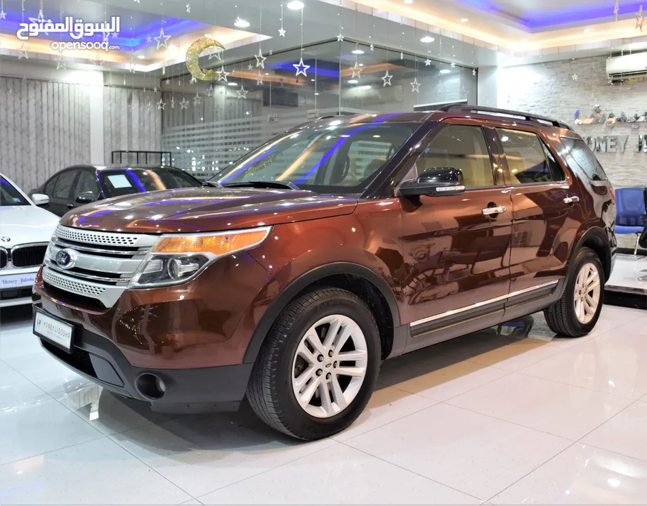 Ford Explorer XLT 4WD ( 2015 Model! ) in Brown Color! GCC Specs