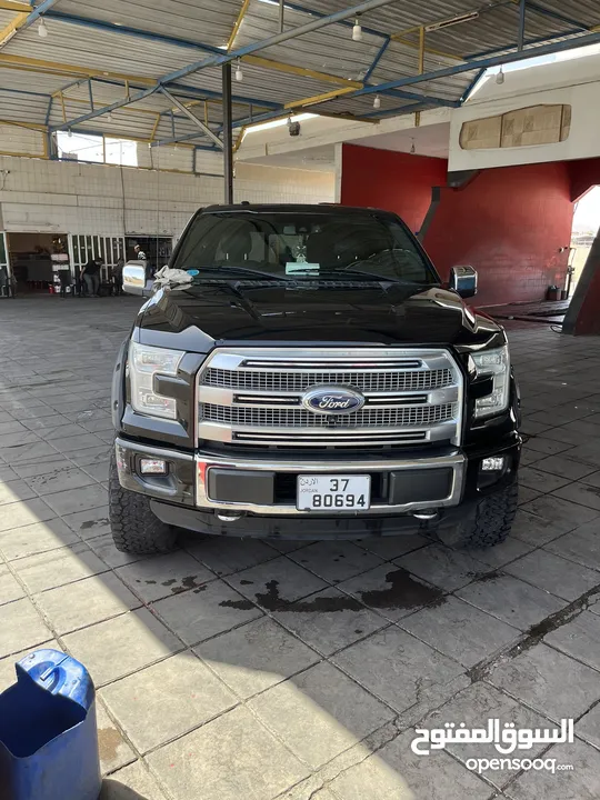 F150 platenm