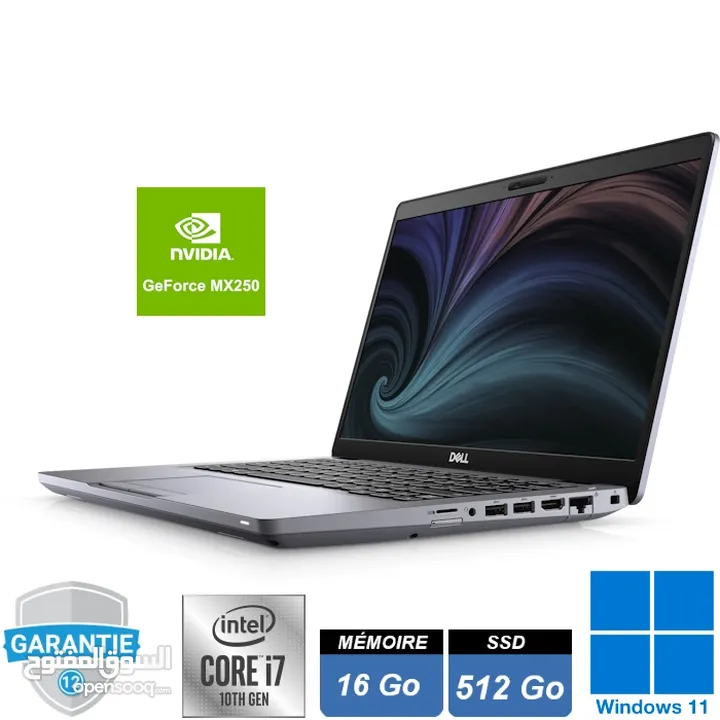 Dell Latitude 5411 14" Core i7 i7-10850H 10th 2.7GHz 16GB RAM - 512GB SSD NVIDIA GeForce MX250