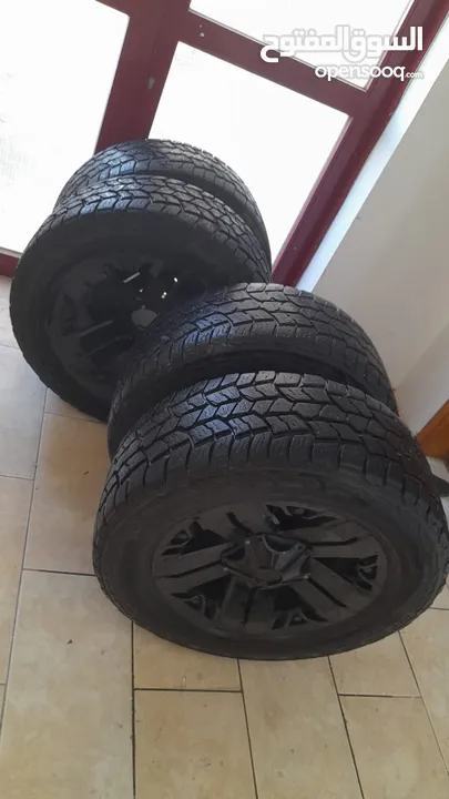 4 Rock Tyres Mastercraft Courser made in USA