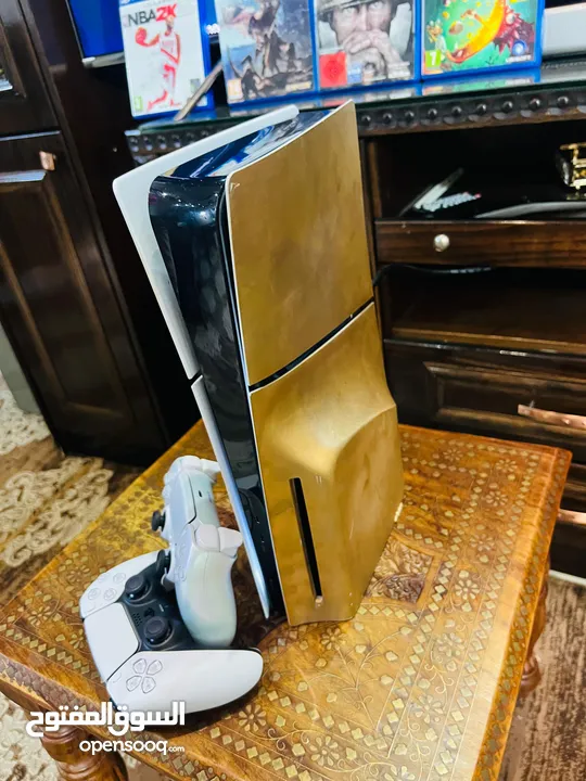 (Playstation 5 Slim (Blueray  بلاستيشن 5 سلم