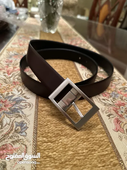 Men’s original pure leather belt.حزام رجالي اسباني و ايطالي جلد طبيعي