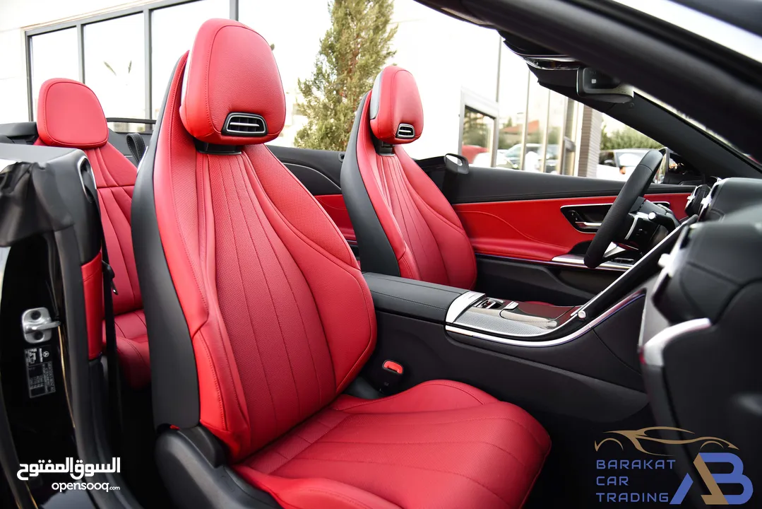 مرسيدس سي ال اي كشف نايت بكج مايلدهايبرد موديل2024 Mercedes CLE200 Convertible AMG Kit Night Package
