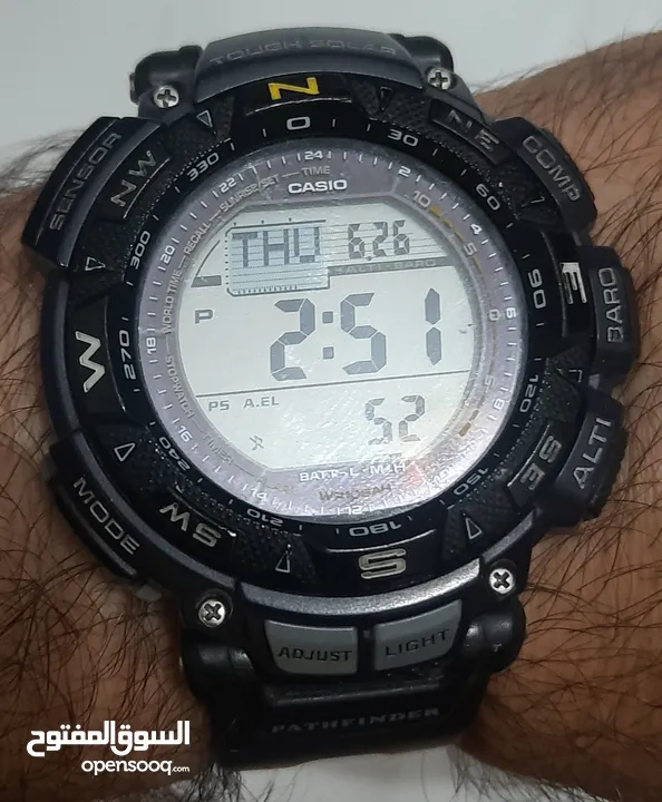 ساعه بروتريك PAG-240B  تريبل سينسور بحاله ممتازه