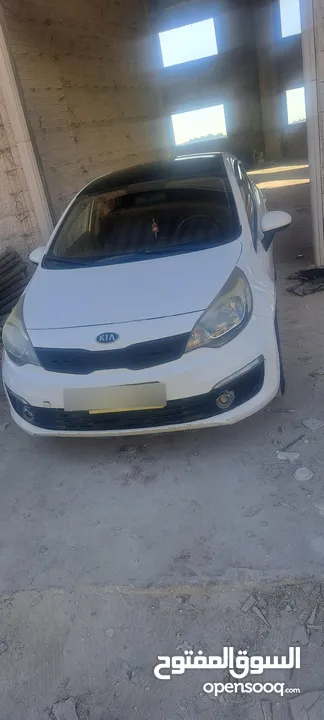 كيا برايد 2015 مكسور عليها 3 سنين ترخيص